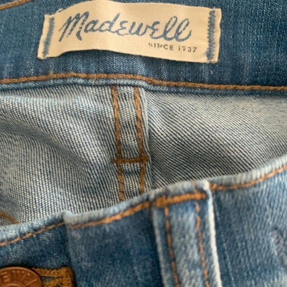 MADEWELL Women 9” High Rise Skinny Jeans in Sadie Wash Size 28 - Picture 12 of 12